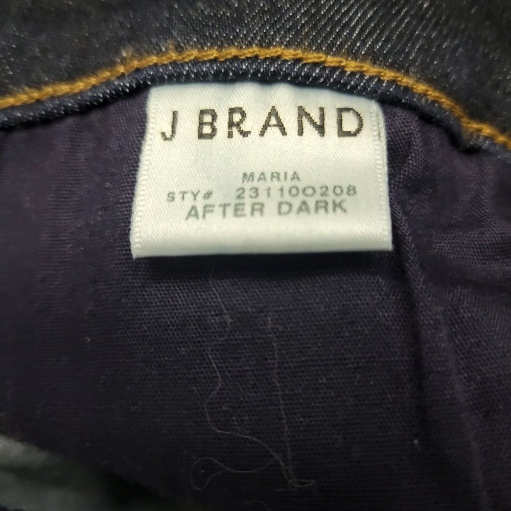 J Brand Maria High Rise Waisted Skinny Super Stretchy Jeans Size 25. - Picture 7 of 7